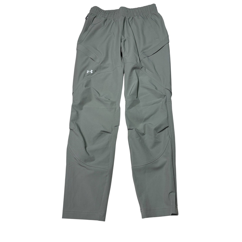 NWT Under Armour Anywhere Adaptable Pant Womens XS W27 L28 Grey Loose Fit $120
